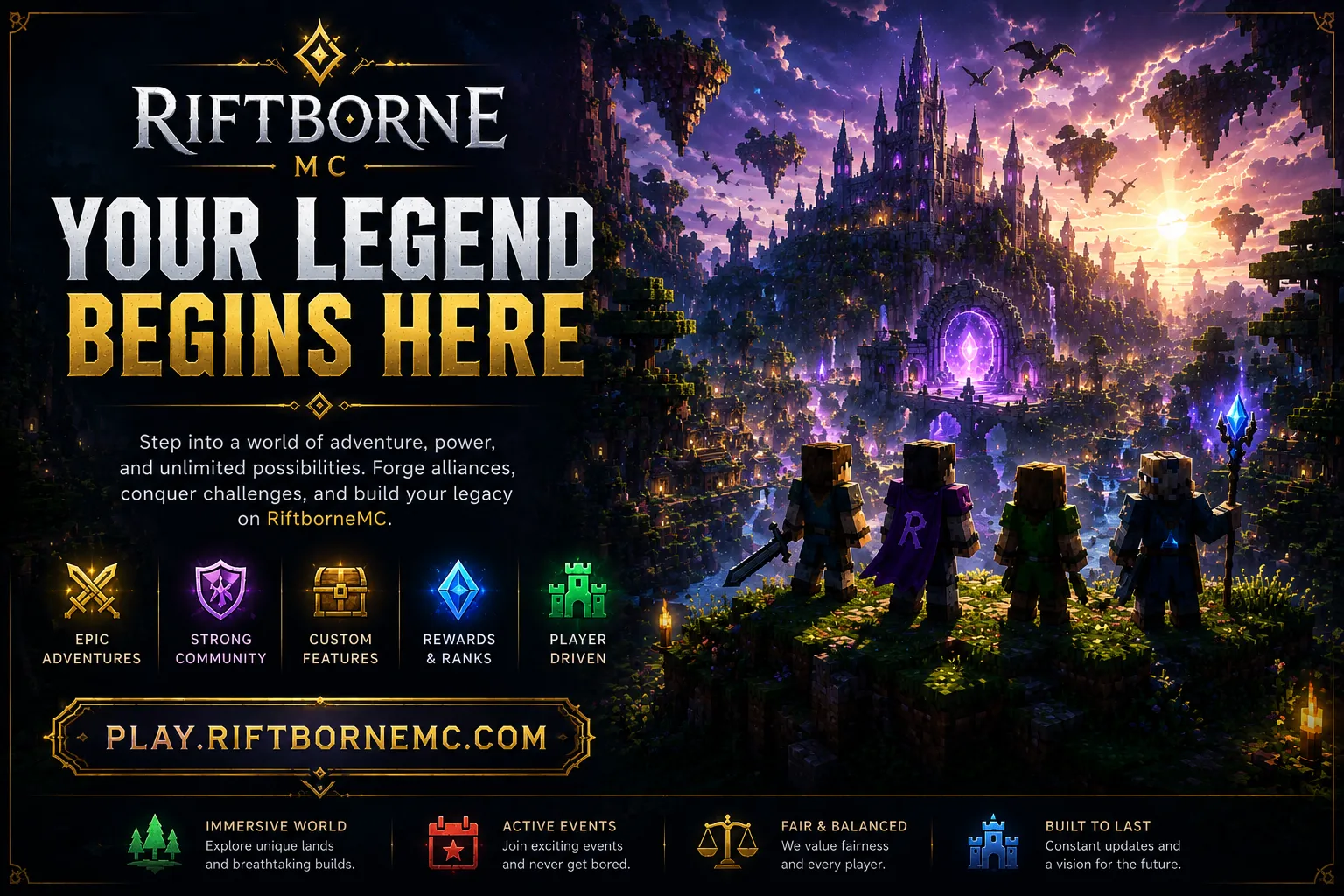 The Rift Has Opened: New Journeys Begin
